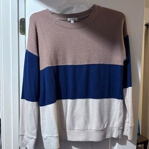 Nine Britton Color Block Sweater
